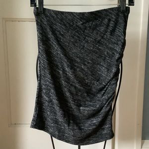 BR Asymmetric Knit Skirt